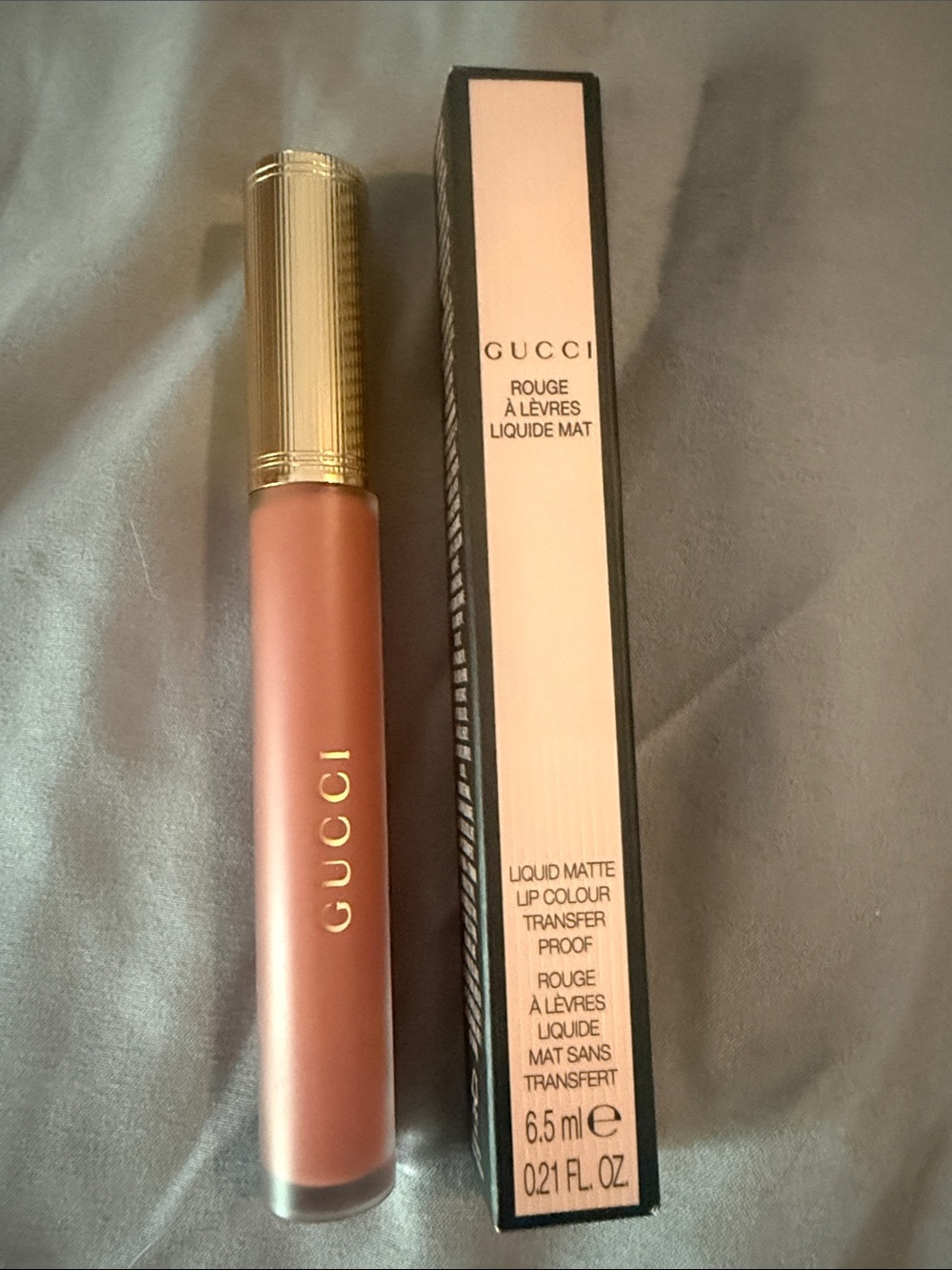 Gucci May Peach 315 Rouge À Lèvres Liquid Matte lipstick